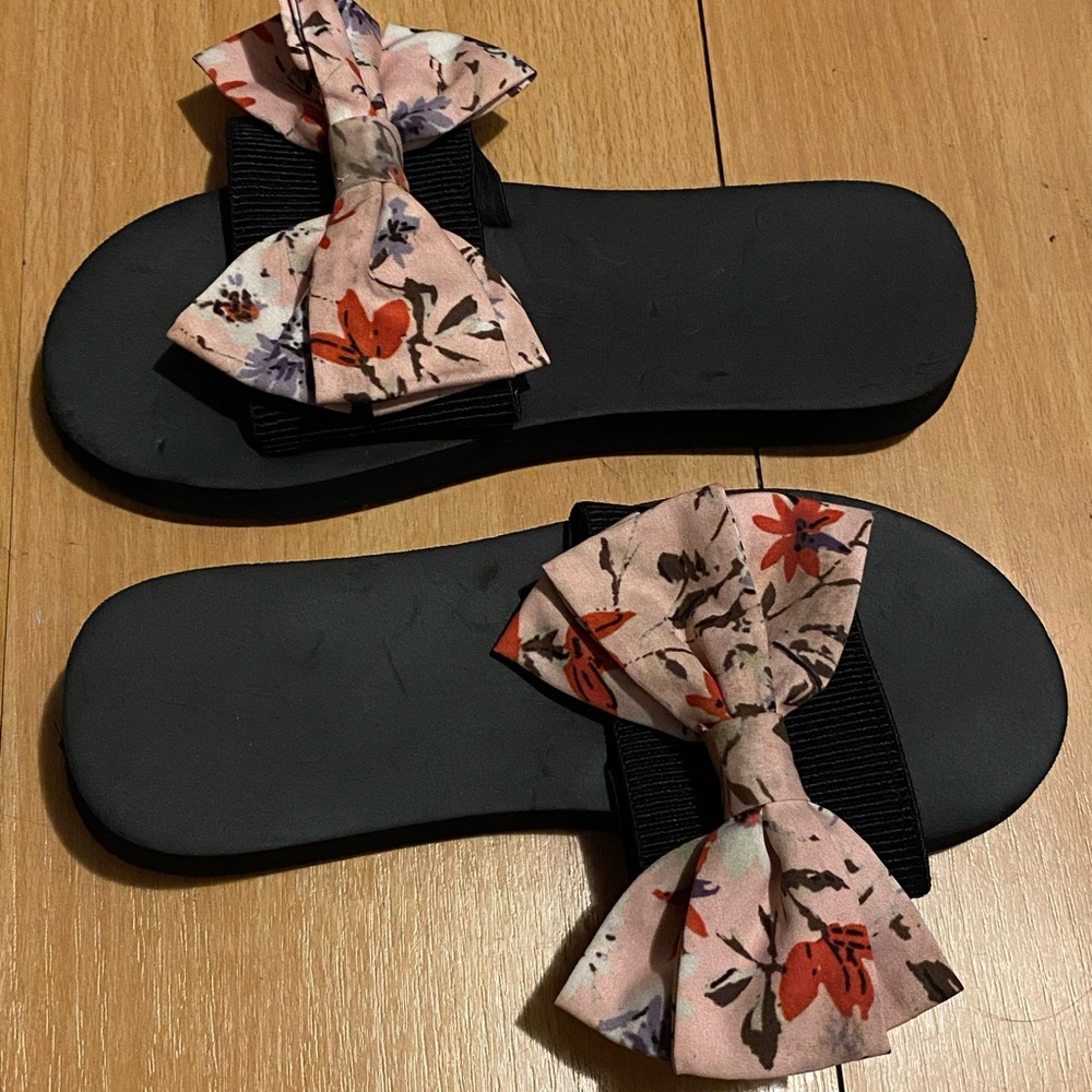 🌸Pink Flower Slippers🌸